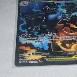 Mega Charizard X ex 125/094 SIR Phantasmal Flames Pokemon NM+ Clean Copy - Image 2