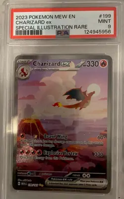 Charizard ex 199/165 Sv: Scarlet & Violet 151 Holo - Image 1