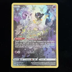 Pokemon Mew Full Art Ultra Rare Holo GG10/GG70 Crown Zenith Galarian Gallery - Image 1
