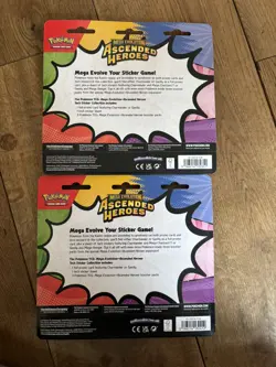 Pokemon Ascended Heroes Tech Sticker Collection (Charmander + Gastly) Lot of 2 - Image 2