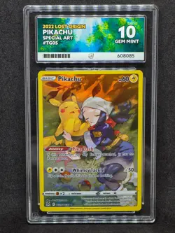 ACE 10 - Pikachu #TG05 - Special Art 2022 Pokemon Trainer Gallery - Image 1