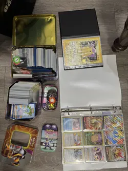 Pokemon binders with tins - Image 1