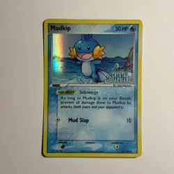Mudkip 57/100 Reverse Holo Stamped ex Crystal Guardians Pokemon Card MP - Image 1
