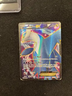 Pokemon Latios EX Ultra Rare Holo Full Art Roaring Skies 101/108 170 HP TCG Card - Image 2