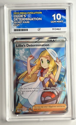 Pokemon TCG - Lillie's Determination - Mega Evolution - 169/132 Ace 10 - Image 2