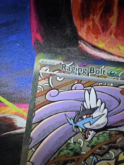 Pokemon TCG Raging Bolt ex 166/131 Sv: Prismatic Evolutions SIR Holo Full Art - Image 3