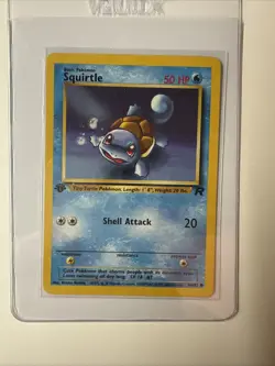 Pokemon Card - Squirtle Team Rocket 68/82 1st Edition Never Played - Image 3
