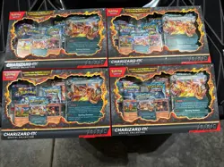 Pokemon TCG Charizard ex Special Collection Box - Lot of 4 - Factory Sealed - Image 1