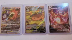 ✅RARE Pokemon TCG- 2022 Charizard UPC Promo Cards- Set Of 3 - Pulled and Sleeved - Image 3