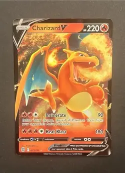 Pokemon Charizard V 017/172 Brilliant Stars Ultra Rare NM - Image 1