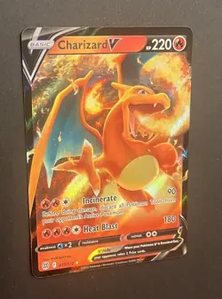 Pokemon Charizard V 017/172 Brilliant Stars Ultra Rare NM - Image 3