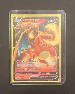 Pokemon Charizard V 017/172 Brilliant Stars Ultra Rare NM - Image 4