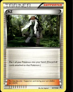 Pokemon AZ 91/119 Phantom Forces Non Holo Uncommon - Image 1
