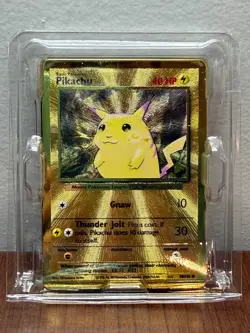 Pokemon TCG Pikachu 58/102 Celebrations Metal Card in Original Packaging BH-P4 - Image 1