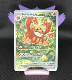 Darmanitan S&V: Black Bolt #98/86 Illustration Rare Pokemon TCG - Image 1
