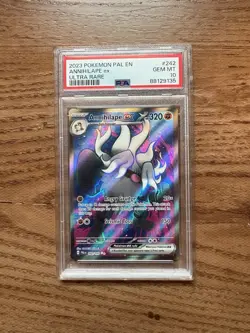 2023 POKEMON PAL EN-PALDEA EVOLVED ULTRA RARE #242 ANNIHILAPE EX PSA 10 - Image 1