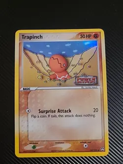 Trapinch 68/108 - STAMPED Holo EX Power Keepers 2007 Common Pokemon LP - Image 1