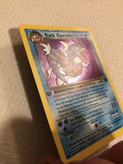 1st Edition Dark Gyarados #8/82 Rare Holo - Team Rocket Set MP Pack Fresh. - Image 4