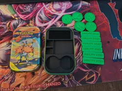 Pokemon Mini Tin With 3D Print Insert And TCG Accessories - Image 1