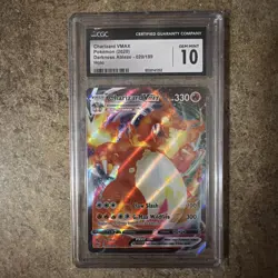 2020 Pokemon Charizard VMAX Darkness Ablaze Holo CGC Graded 10 - Image 1