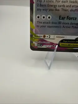 Pokemon Mega Audino ex 172/217 Ascending Heroes Double Rare DR Holo TCG Card - Image 5