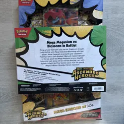 Pokemon TCG | Ascended Heroes | Mega Feraligatr , Meganium & Emboar | EX Boxes - Image 4