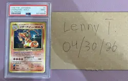 Pokemon 1998 P.M. Japanese Charizard - Holo #6 CD Promo PSA 9 - Image 3