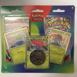 Pokemon Oddish Gloom Vileplume Foil Card Lot with Coin & Booster Packs - Image 1
