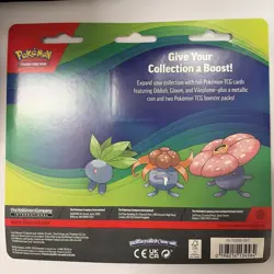 Pokemon Oddish Gloom Vileplume Foil Card Lot with Coin & Booster Packs - Image 2