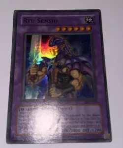 Yugioh Ryu Senshi LOD-019 Super Rare Unl Original Print (HP) - Image 1