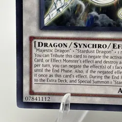 Yu-Gi-Oh! TCG Majestic Star Dragon DP10-EN017 VLP LP Rare Unlimited Edition - Image 4
