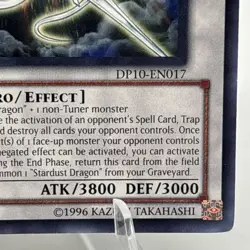 Yu-Gi-Oh! TCG Majestic Star Dragon DP10-EN017 VLP LP Rare Unlimited Edition - Image 5