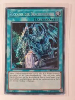 Yu-Gi-Oh! Ruckkehr der Drachenherren • LCKC-DE074 • Secret Rare • Deutsch • NM - Image 1
