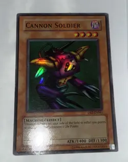 Yugioh Cannon Soldier DB2-EN061 Super Rare (P) - Image 1