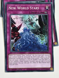 YUGIOH MP24-EN381 New World Stars Common 1st Edition NM - Image 1