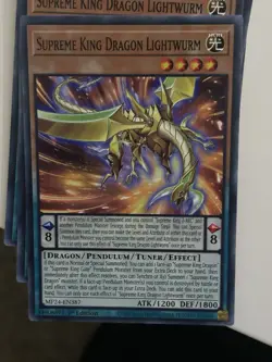 YUGIOH MP24-EN387 Supreme King Dragon Lightwurm Common 1st Edition NM - Image 1