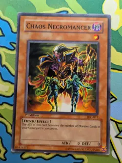 Chaos Necromancer - IOC-017 - Common - 1st Edition YuGiOh! - Mod Played - Image 1