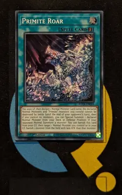 ROTA-EN059 Primite Roar Super Rare 1st Edition YuGiOh - Image 1