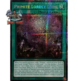Yugioh! 1x Primite Lordly Lode RA05-EN071 Starlight Rare 1st Ed NM - Image 1