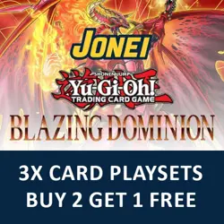 YuGiOh Blazing Dominion BLZD English Single Cards & 3x Playset - Common & Super - Image 1