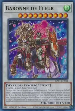 Baronne de Fleur - RA01-EN034 - Ultra Rare - 1st Edition Near Mint Yugioh Card - Image 1