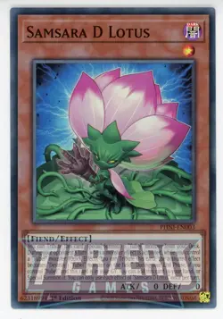 Yugioh PHNI-EN003 - Samsara D Lotus - Super Rare - Image 1
