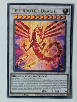 Feuerroter Drache RA04-DE061 Ultra Rare DE NM YUGIOH - Image 1
