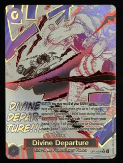 Divine Departure OP13-076 (Manga Event) NM English Alt Art One Piece TCG - Image 1