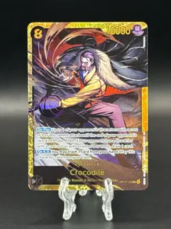 Crocodile - Secret Rare One Piece Card OP14-120 SEC NM - Image 1