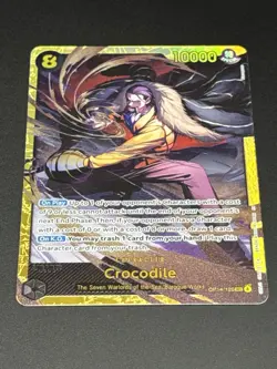 Crocodile - Secret Rare One Piece Card OP14-120 SEC NM - Image 3
