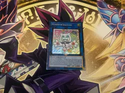 Yugioh Yummy☆Snatchy JUSH-EN022 Collector's Rare 1st Edition Near Mint - Image 1