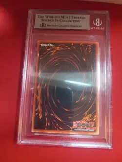 2002 Yugioh Jinzo PSV-000 BGS 9 Gem Mint Secret Rare Pharaoh’s Servant - Image 3