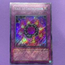 Ring of Destruction RP02-EN066 Retro Pack 2 Unlimited -YUGIOH- 2020 Reprint NM - Image 1