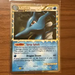 Kingdra (Prime) 85/95 Holo Ultra Rare Pokemon Card (2010) Unleashed MINT - Image 1